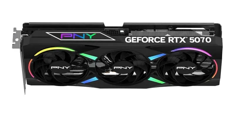 Tarjeta Gráfica PNY NVIDIA GeForce RTX™ 5070 de 12 GB ARGB Epic-X™