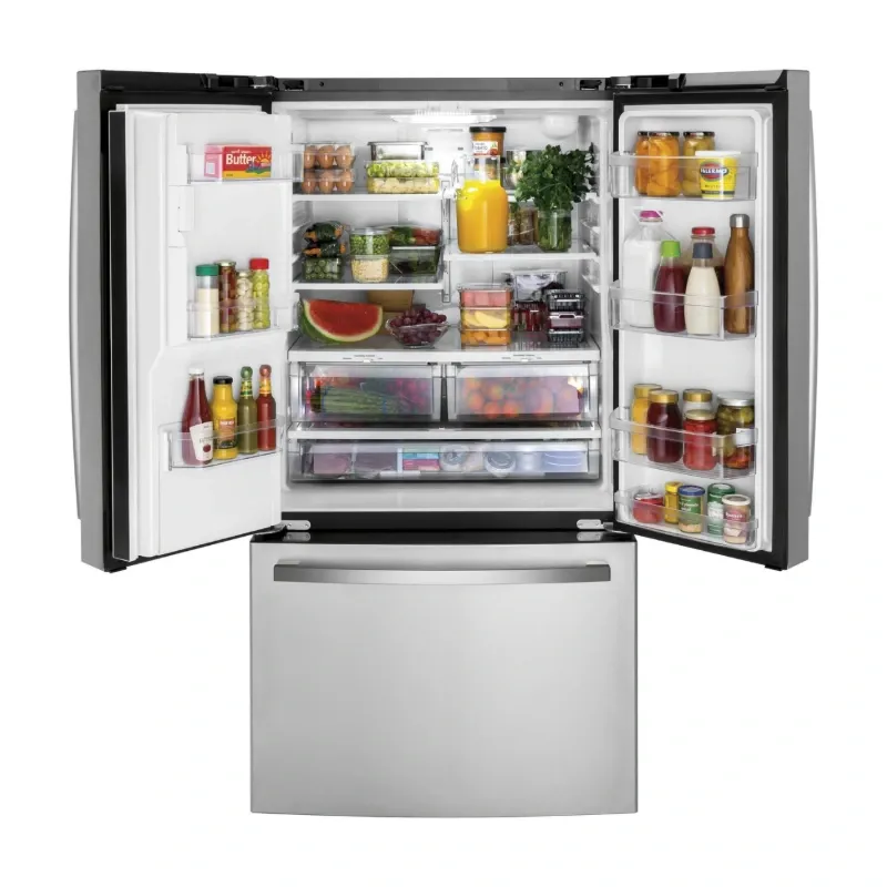 Refrigerador General Electric de puerta francesa (20,6 pies cúbicos)