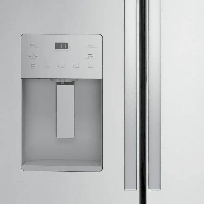 Refrigerador General Electric de puerta francesa (20,6 pies cúbicos)