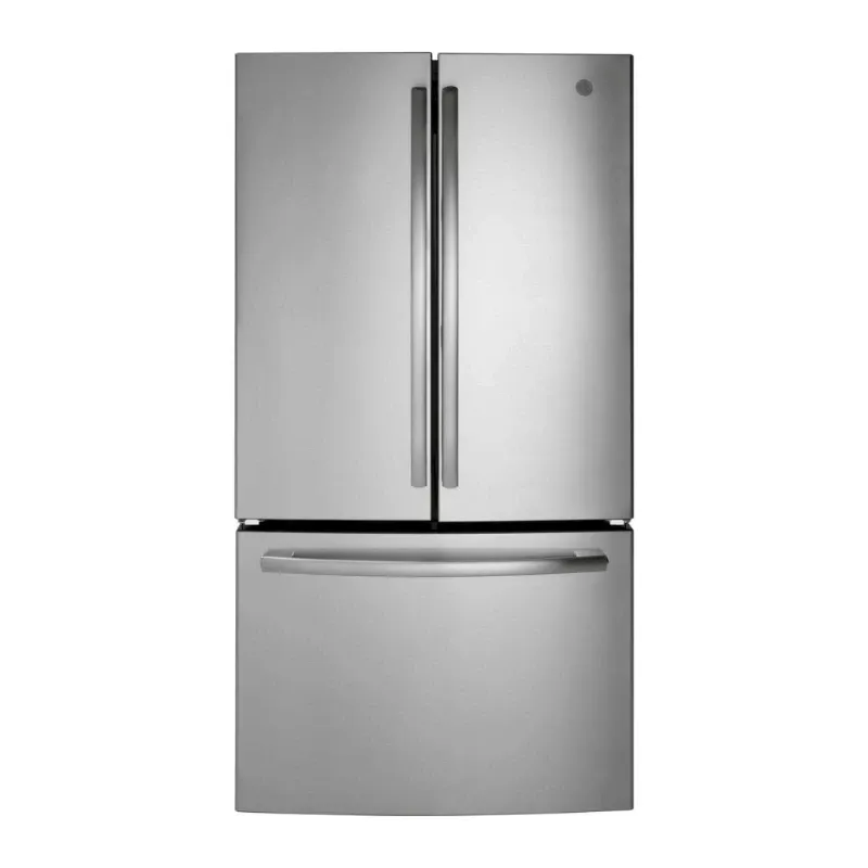 Refrigerador General Electric de puerta francesa (27 pies cúbicos)