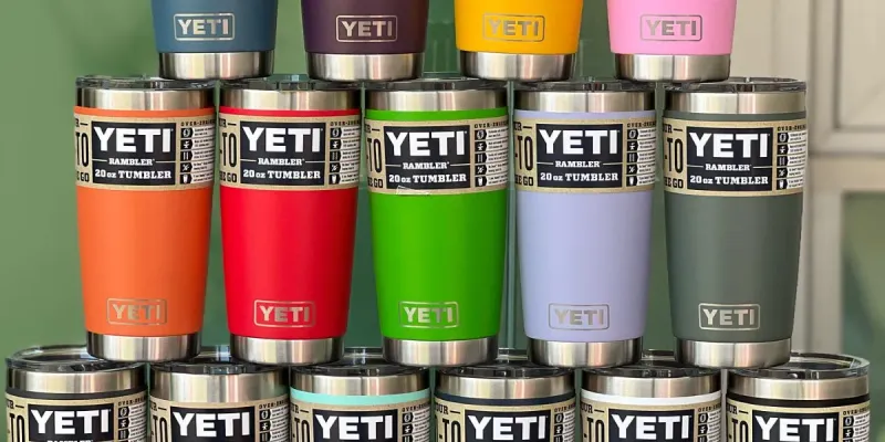 Termo Yeti Rambler 20 Oz con Magslider