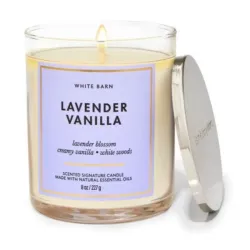 Vela aromática Vainilla Lavanda BATH & BODY WORKS 8oz 