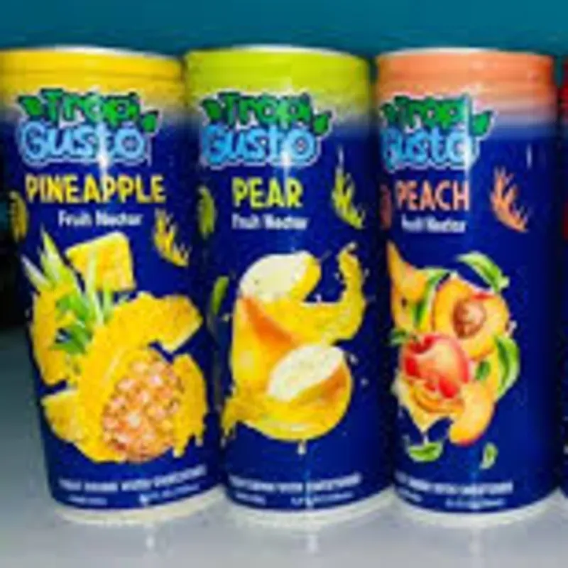 Jugo néctar de lata 