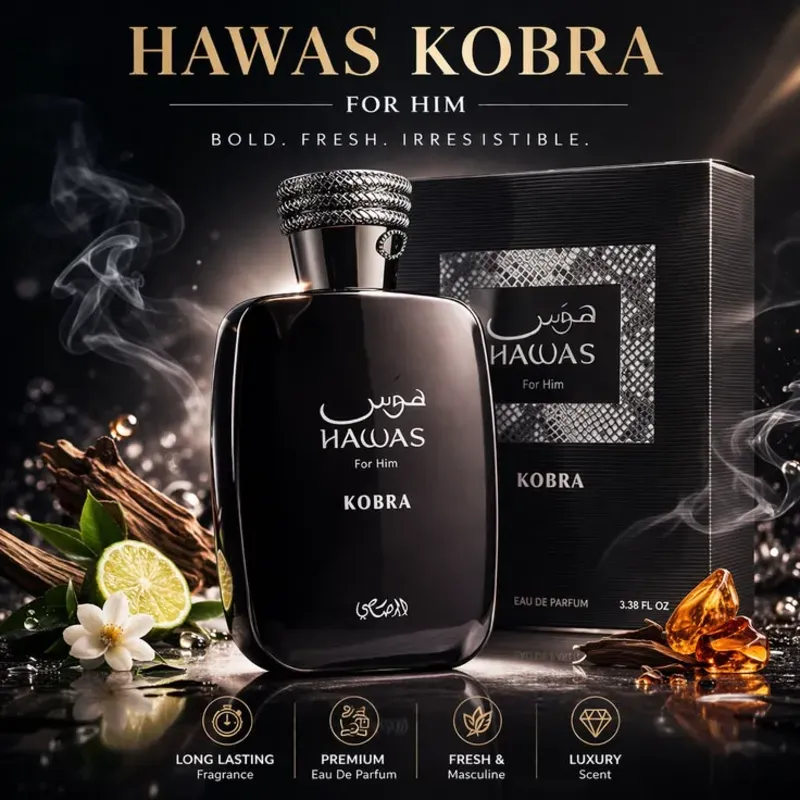 Hawas Kobra (Rasasi) Eau De Parfum 100 ML