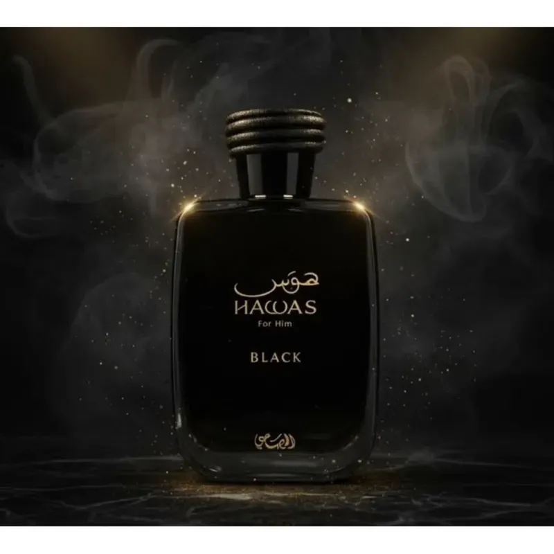 Hawas Black (Rasasi) Eau De Parfum 100 ML