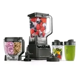Batidora NINJA PRO BR601AMZ 1200W MEGA SISTEMA DE COCINA (TOTAL CRUSHING TECHNOLOGY + PRO EXTRACTOR) PROCESADOR.