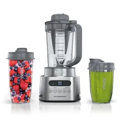 Batidora NINJA TWISTI Blender DUO SS151 (3 EN 1) ALTA VELOCIDAD (1600W) 110V/60Hz FUNCIONES AUTO-IQ, smartTORQUE.