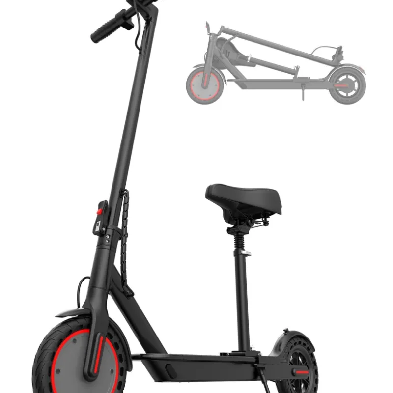 Carriola / scooter eléctrico Riuiio para adultos c/ asiento desmontable 350W LITIO 36V/7.8Ah HASTA:34Km (30Km/Hr).