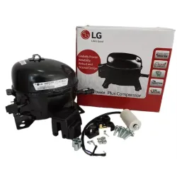 Máquina de refrigeración 'LG' compresor de frío 1/6Hp R-134a (110V/60Hz) nuevo + kit de instalación.