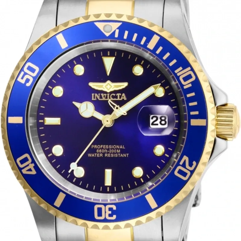 Reloj INVICTA pro diver MOD. 26972 correa y caja (40mm) EN ACERO INOX. ESFERA FLAME FUSION CUARZO JAPONÉS.