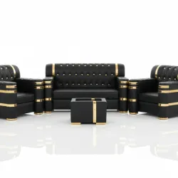 Juego Royal Black & Gold