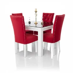 Juegos de comedor tapizados