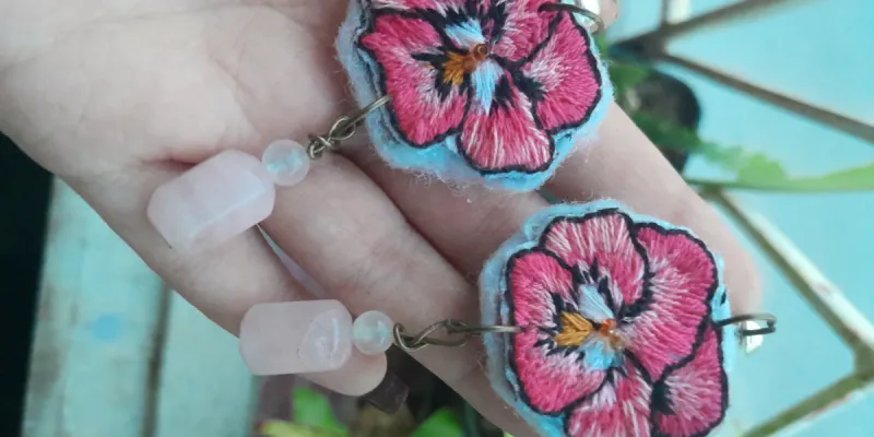 Aretes "Flora"