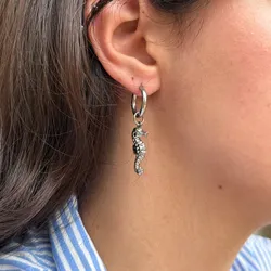 Aretes caballito de mar