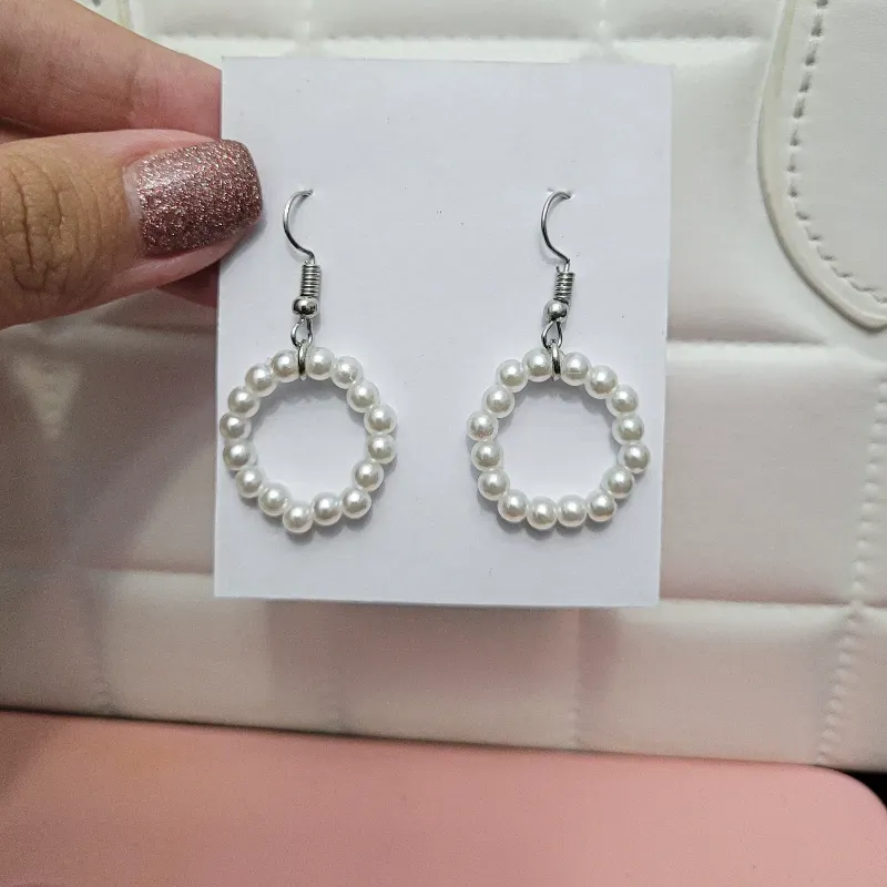 Aretes de perlas