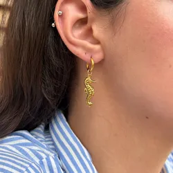 Aretes caballito de mar