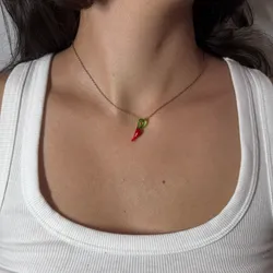 Cadena spicy dorada🌶️