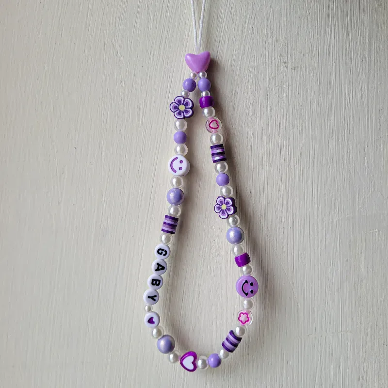 Phone strap morado