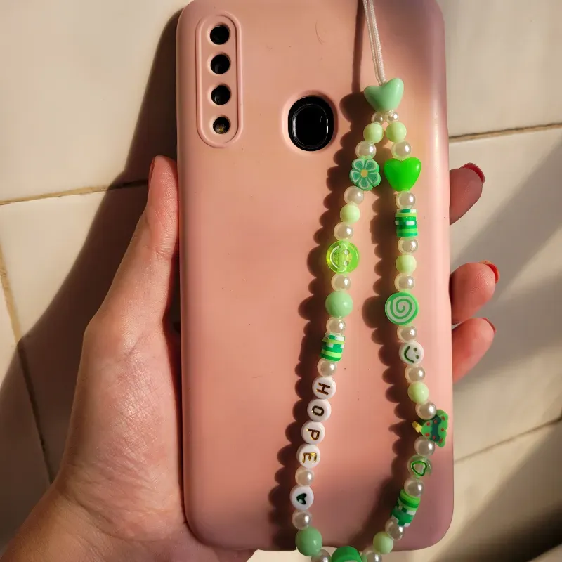 Phone strap verde