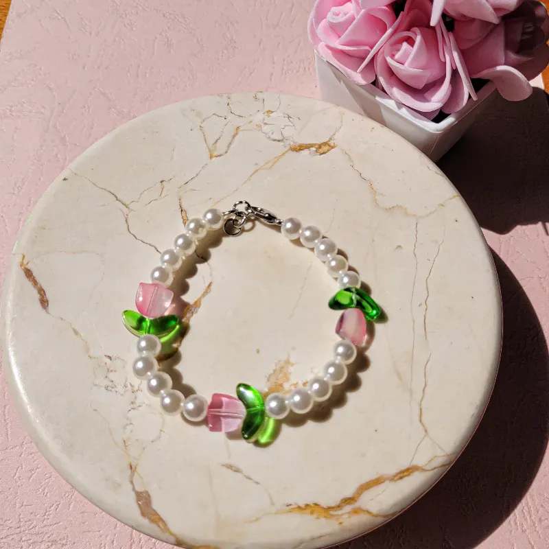 Pulsera de tulipanes