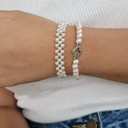 Pulseras de perlas