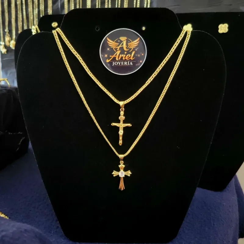 Cadena Mónaco fina con dije
