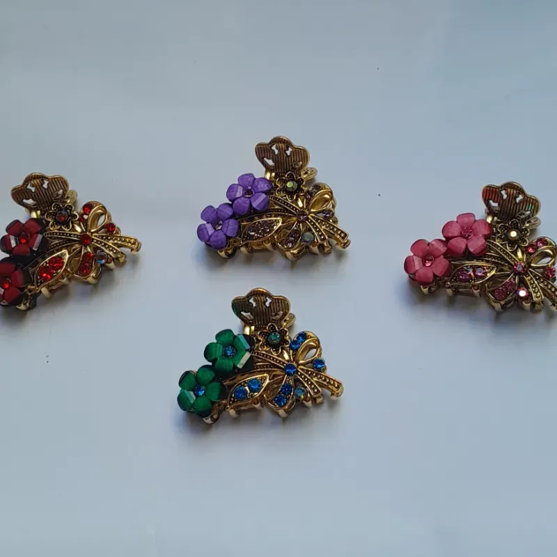 Pellisco metal flor grande