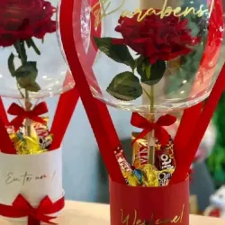 Globo aerostático amoroso 🌹