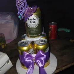 Mini torre de cervezas