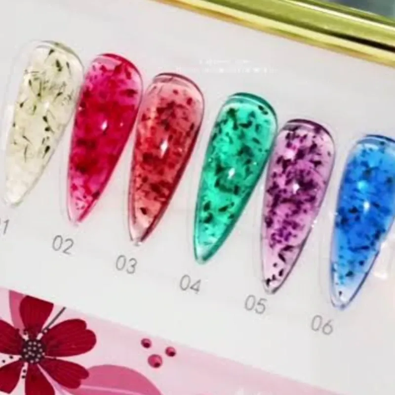 Builder gel con naturaleza muerta