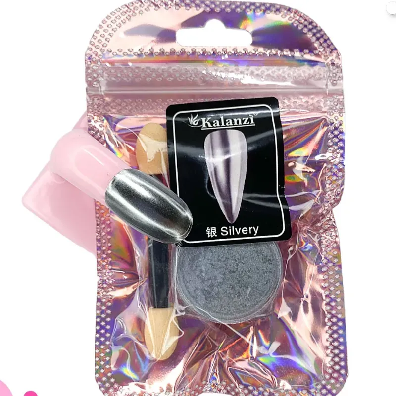 Espejo dorado y plateado