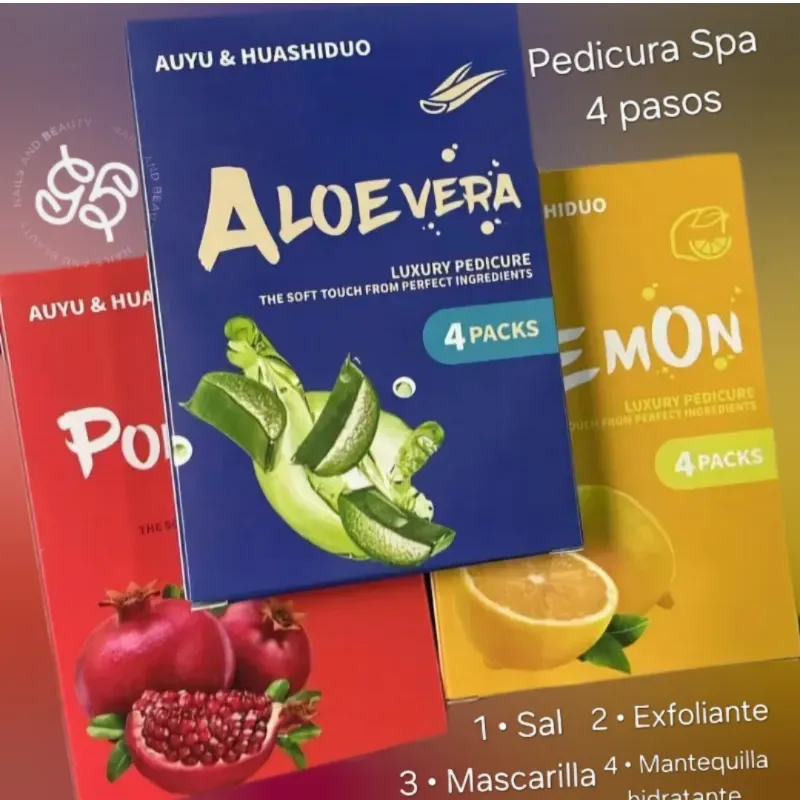 Kit pedicura 4 pasos