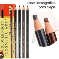 Lápiz negro y carmelita