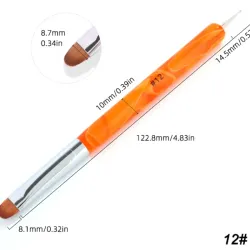 Pincel para limpiar cuticula