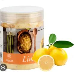 Sales exfoliantes de limon
