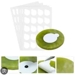 Sticker metálico para adhesivo