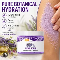 Sugar Scrub exfoliante de lavanda
