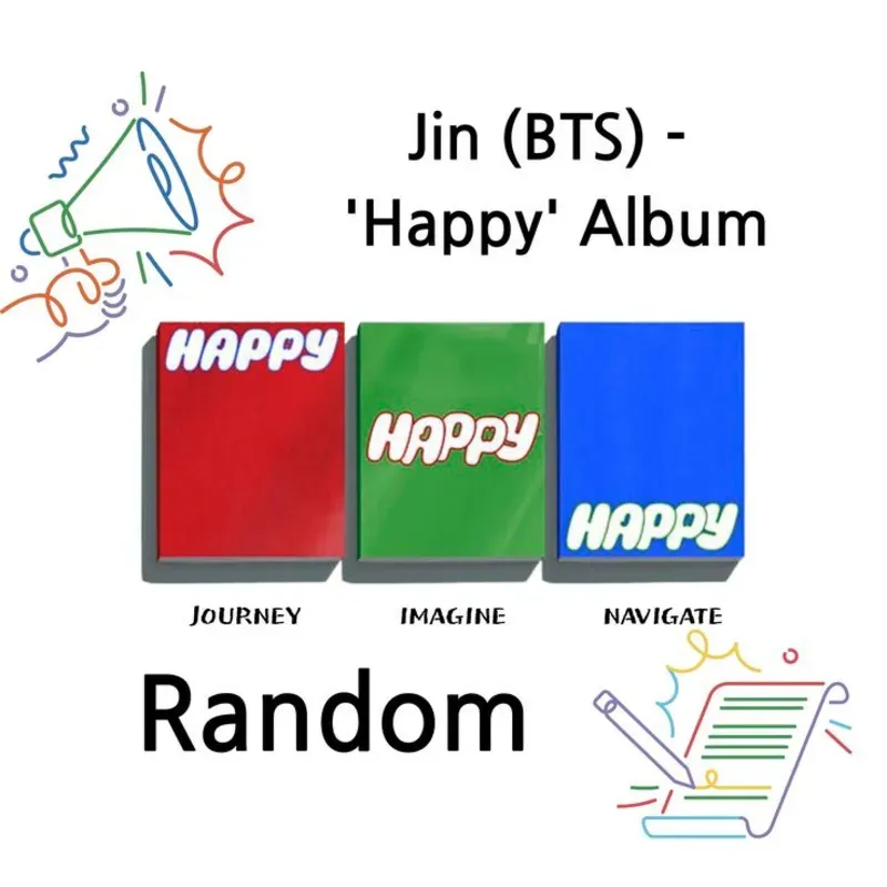 Álbum Happy - Jin - 