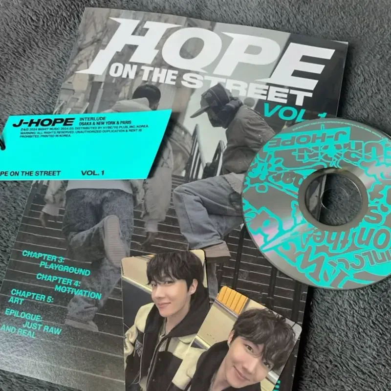 Álbum Hope in the Street - J. Hope - 