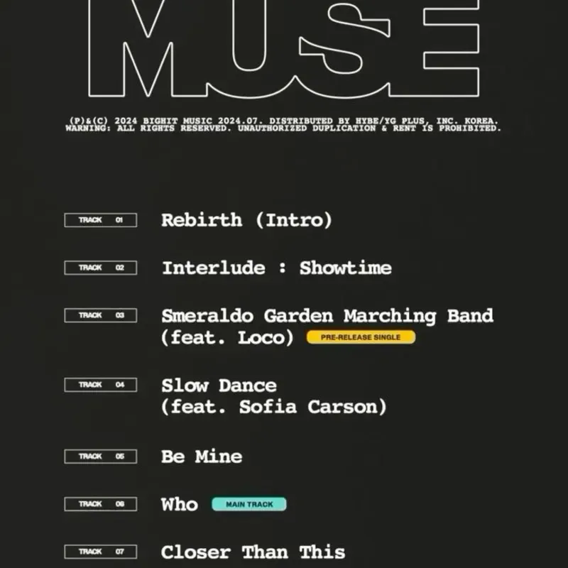 Album Muse (Jimin)