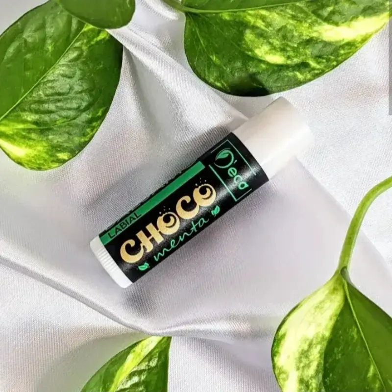 Bálsamo para labios de chocomenta 