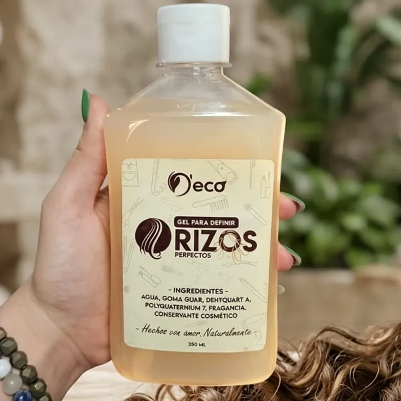 Gel para definir rizos
