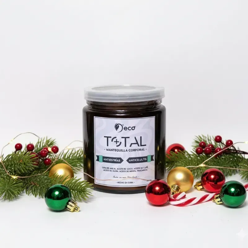 Mantequilla corporal antiestrias y anticelulitis