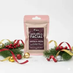 Mascarilla facial de arcilla rosa