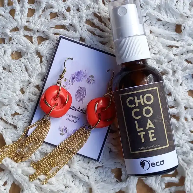 Perfume artesanal de chocolate