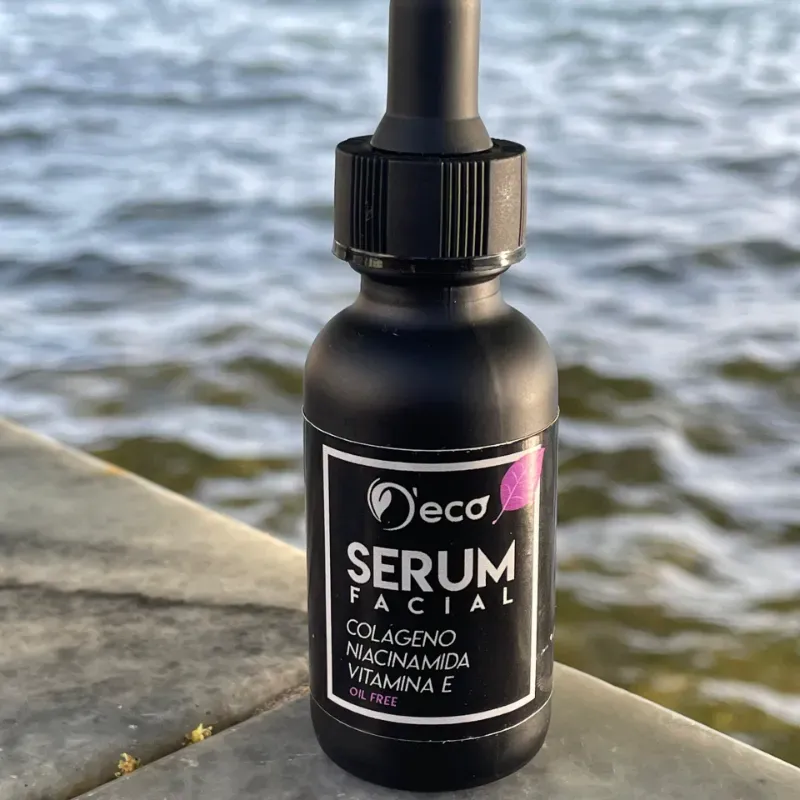 Serum facial de niacinamida, colágeno y vitamina E