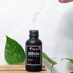 Serum facial de retinol y vitamina E