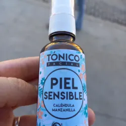 Tónico facial para piel sensible