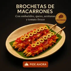 Brochetas De Macarrones