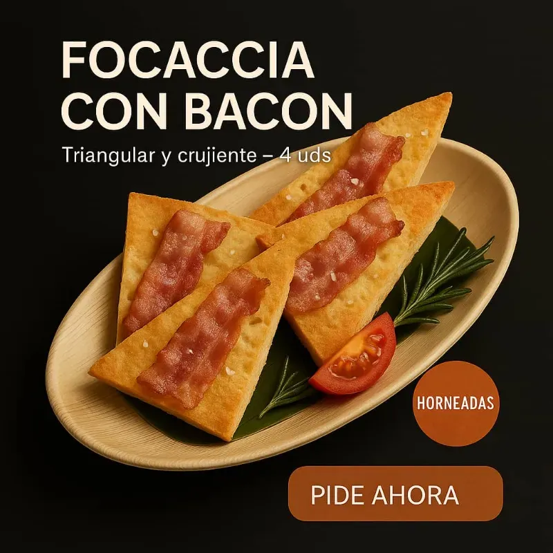 Focaccia De Bacon